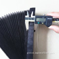 Pleated Window Screen Plisse pleated mesh folding screen door Factory